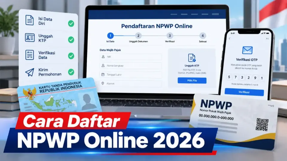 Cara Daftar NPWP Online dan Aktivasi Akun Coretax DJP 2026 Lewat NIK