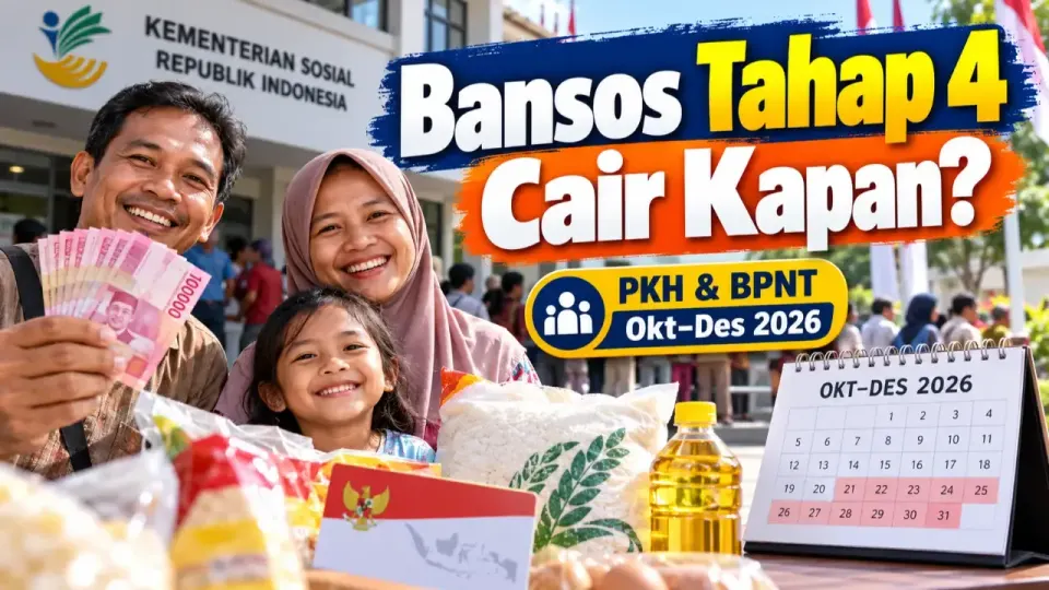 Info Bansos Hari Ini, Jadwal Cair PKH dan BPNT Terbaru 2026 serta Ketentuan Pencairannya