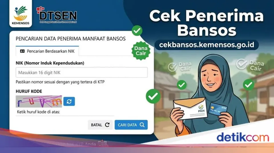 Cek Kategori Desil Penerima Bansos 2026, Panduan Lengkap PKH, BPNT, dan Verifikasi NIK